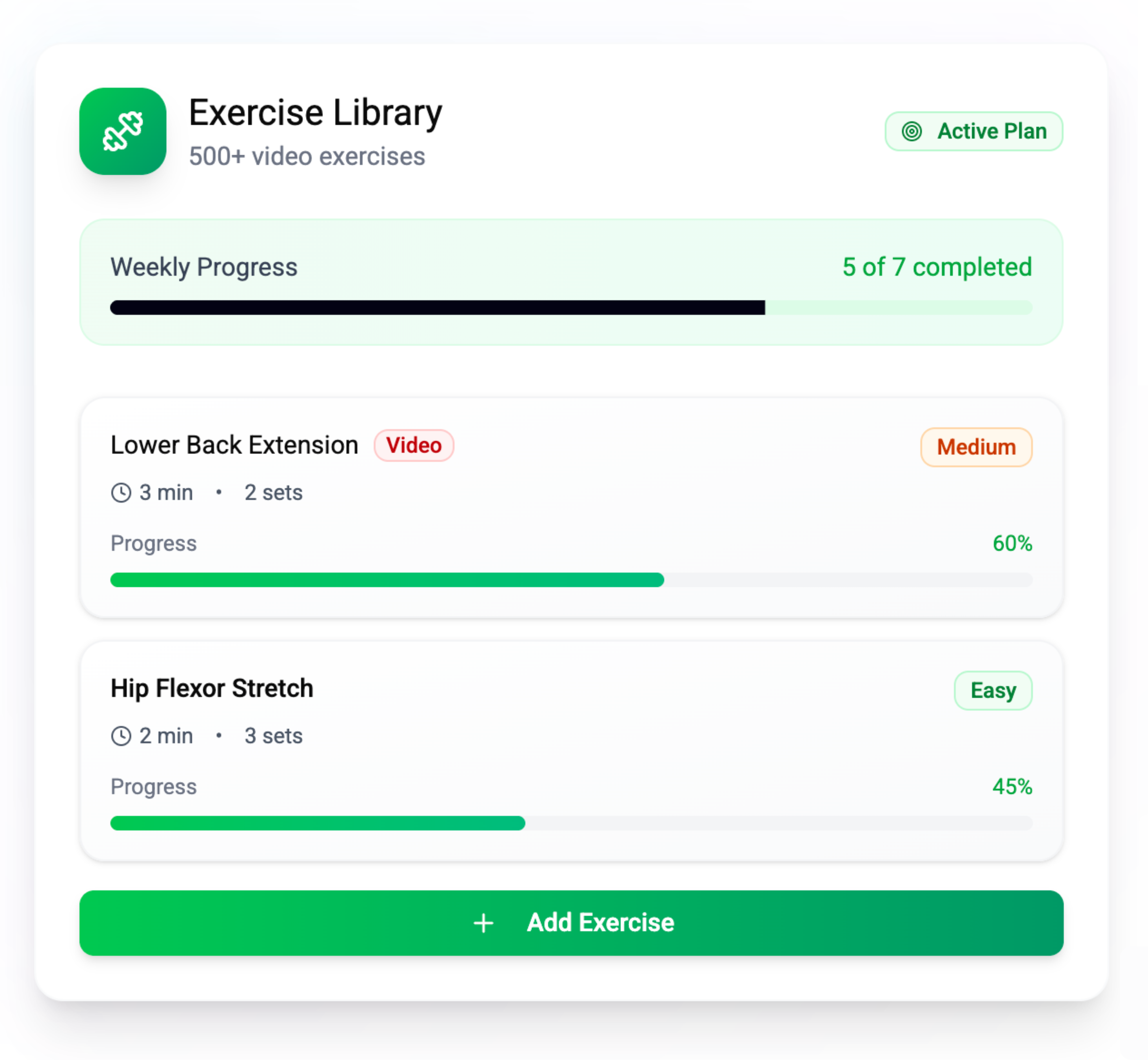 exercises